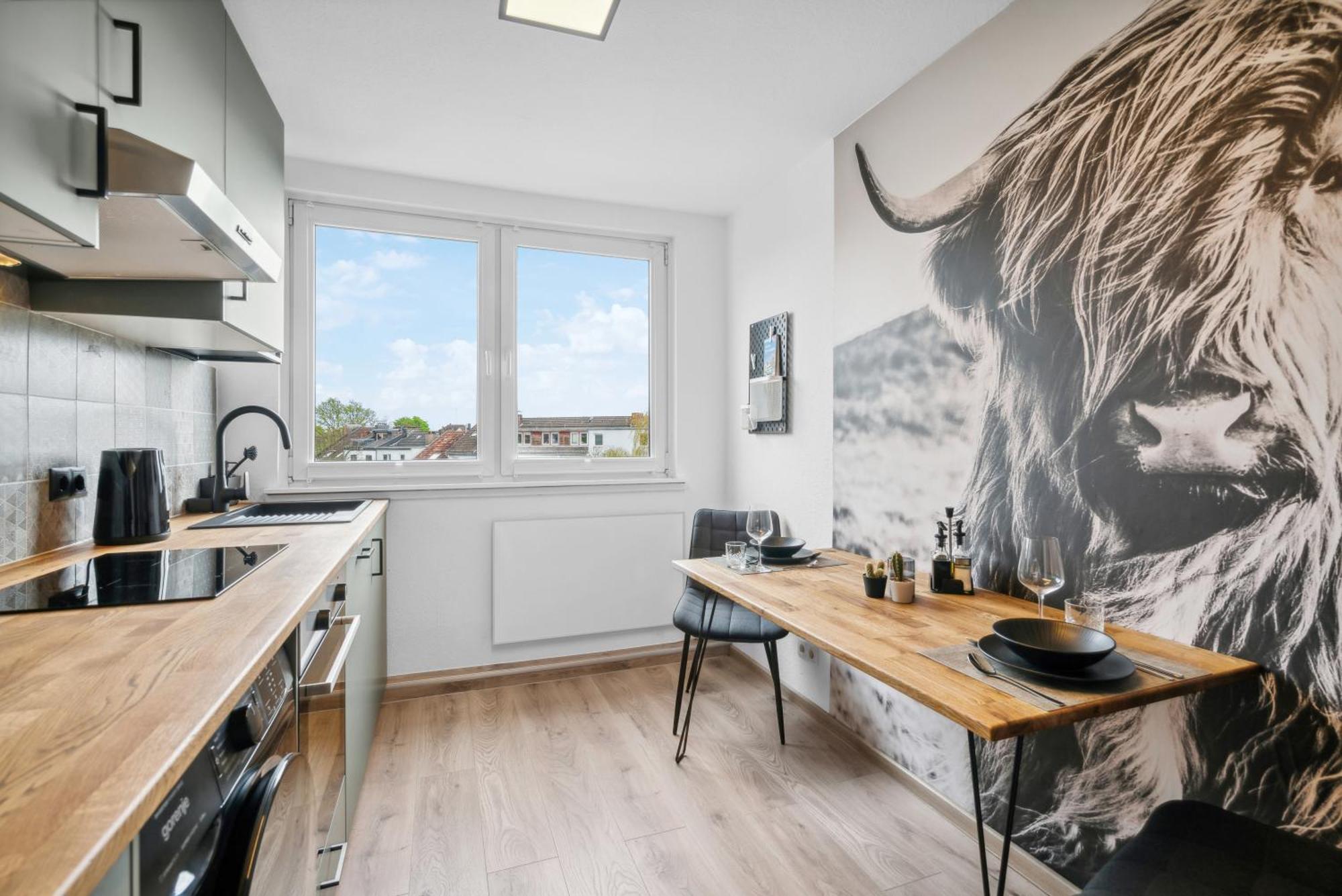 City Apartment Im Viertel, Nahe Weserstadion 不莱梅 外观 照片